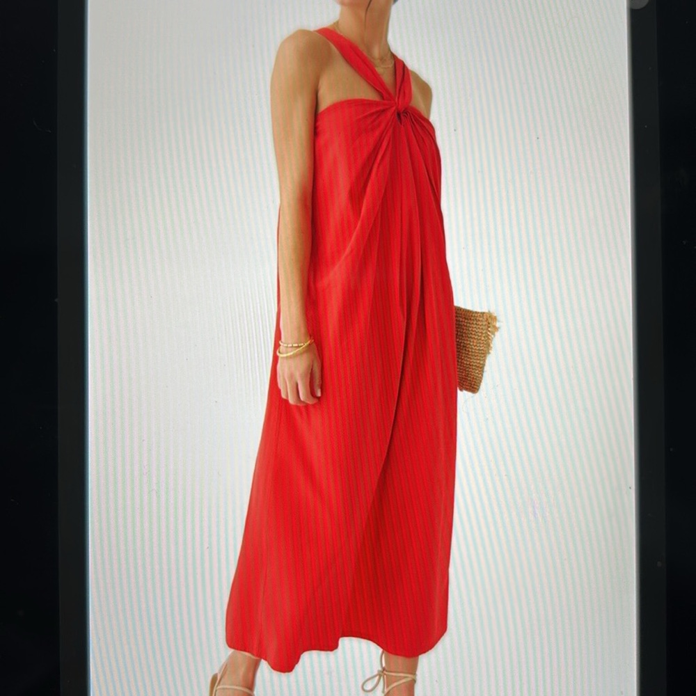 Faherty Halter Dress